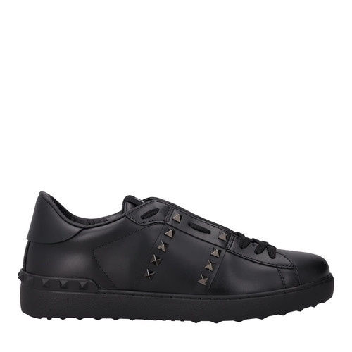 Valentino mens black leather - valentino,