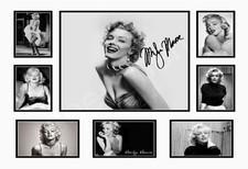 Marilyn Monroe A4Poster Signed