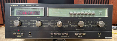 Sharp 1266 black stereo - ,