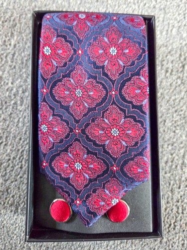Duchamp floral 100 silk tie - floral, 100%