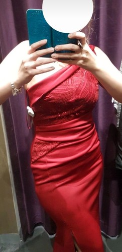 Red evening gown - red, lipsy