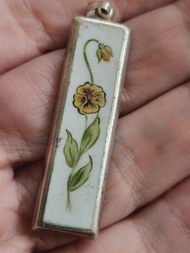 Silver enamelled ingot - silver,