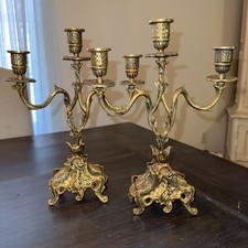 Pair Of Triple Arm￼Antique
