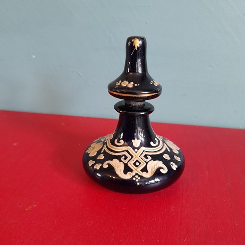 Victorian bohemian cobolt - bohemian,