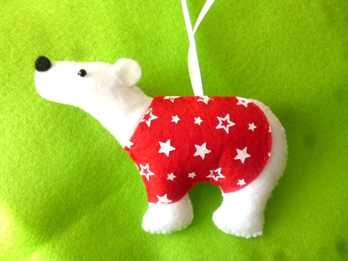 Hand made x - made, felt