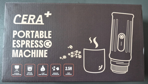 Cera portable espresso maker - cera+,