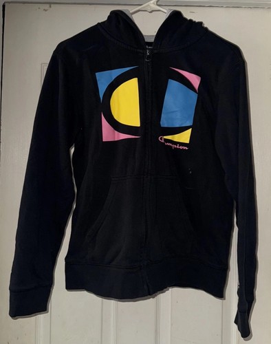 Champion hoodie mens - hoodie, black