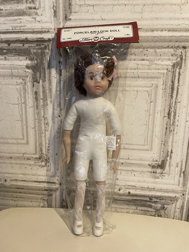 Fibre craft doll porcelain - craft,