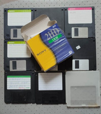 8 Pack Sony 3.5" MF-2HD 1.44Mb