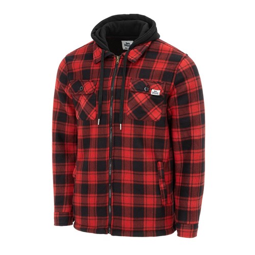 Lonsdale mens jacket red - lonsdale,