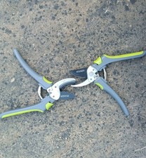 Bypass & Anvil Secateurs 2 Set Lightweight Pruning Tools Ergonomic Arthritis