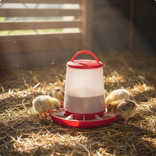 Farm chicken feeder - farm,