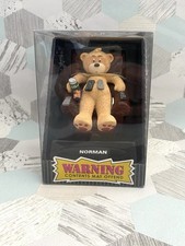 Bad Taste Bears 9cm Norman Figurine - Boxed 2004 - Heavy Ornament