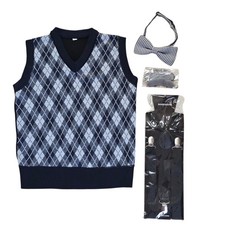 Boys Kids Old Man Costume For