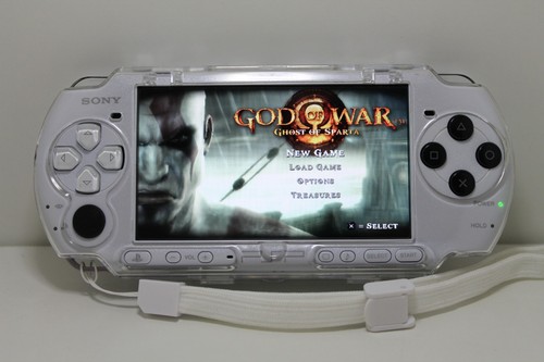 Psp 3000 pearl white ips - psp-3000,