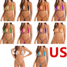 US Womens Bra Tops Sexy Micro