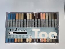 SET OF 72 COPIC CIAO ALCOHOL BASED  MARKERS - SET B