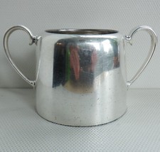 Vintage Sugar Bowl ALEXANDER CLARK Antique Silver Plate Kitchenalia Retro 1900's