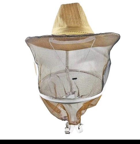 Beekeeper hat with bee veil - with,