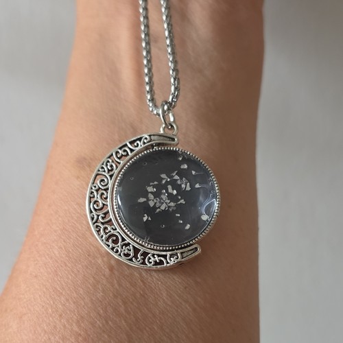 Silver tone double - silver,
