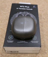 Timekettle WT2 Plus Earphone Translator Interpreter for Multiple Languages