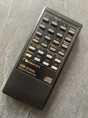 Nakamichi rc cd genuine - mb-3/4,