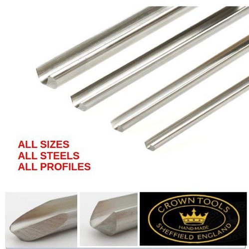 Crown woodturning bowl gouge - crown,