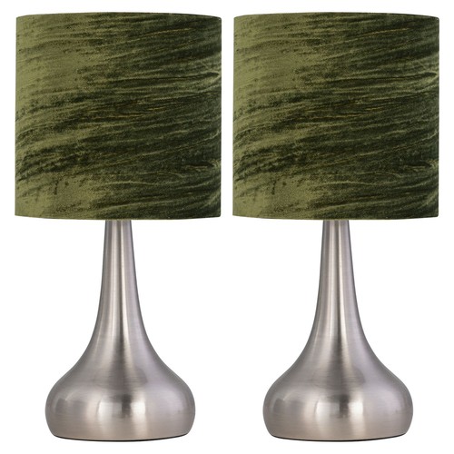 Set brushed chrome touch - set,