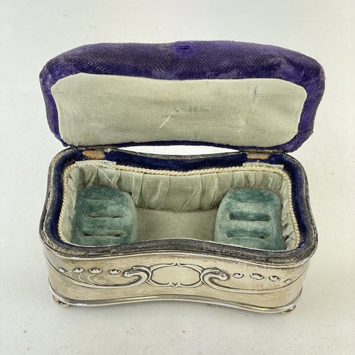 Antique solid silver mounted - antique,