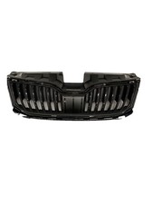 Fits Skoda Octavia Front Grille Matt Black 2017 2018 2019 2020