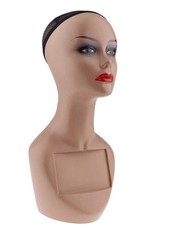 Female mannequin head for - head, wig