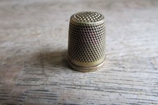Vintage Copper ( Or Brass ) Thimble