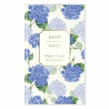 Vintage Floral Slim Monthly Diary 2026 - 2027 - Art - Month To View
