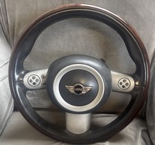 MINI R50 R52 R53 Walnut Steering Wheel  2001-2006 ?‍?