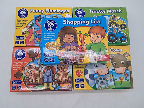 Orchard toys learning - 5x,