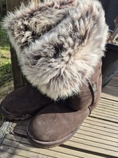 Celtic sheepskin boots - celtic,