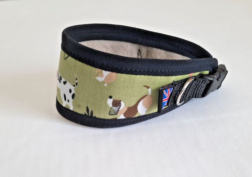 Whippet collar fleece lined - whippet,