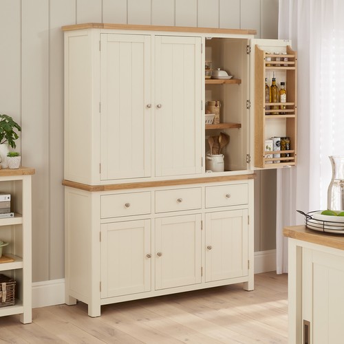 Pantry cupboard marbury cream - cupboard,