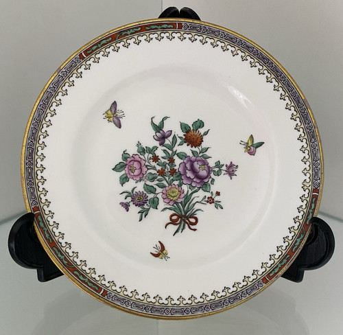 Spode lowestoft flowers fine - spode,