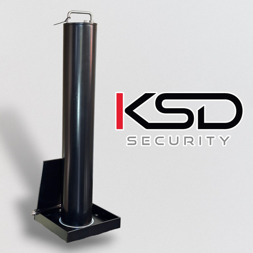 Ksd black 700mm telescopic - black,