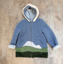 Isabella G by Geiger - Boiled Wool Hooded Jacket, Made in Austria - Immaculate