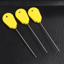 3x Carp Fishing Tools Rigging Baiting Needles Boillie Drill Needle Bait Tackle