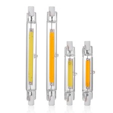 Dimmable 78/118mm R7s COB LED Security Flood Light Replaces Halogen Bulb 15 30W