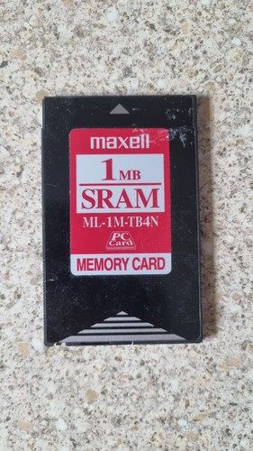 Maxell 1mb sram tb4n - sram, pc
