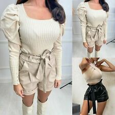 Women's Ladies PU Faux Leather