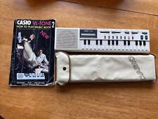 CASIO VL-1 VL-TONE MUSICAL INSTRUMENT SYNTHESIZER KEYBOARD + CASE  BOOK WORKING