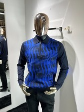 ZILLI Long Sleeve Knitted Polo