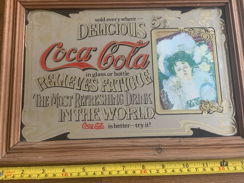 Vintage coca cola - coca, mirror