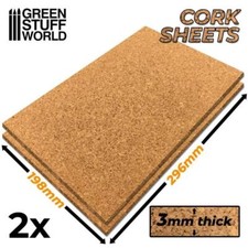 Green stuff world cork sheet - stuff,