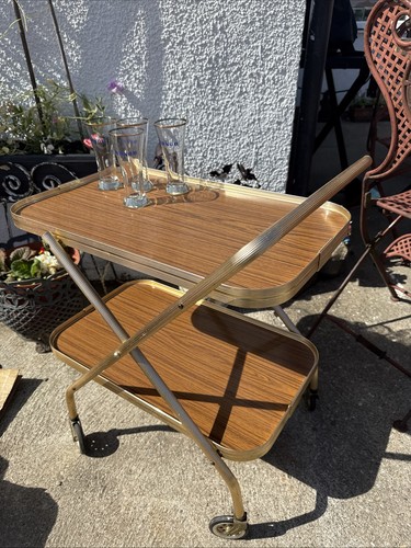 Vintage trolley drinks garden - trolley,